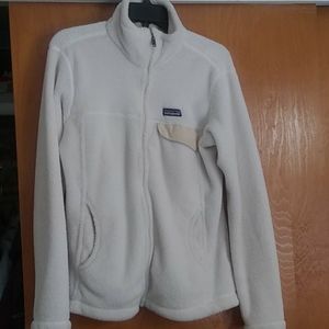 Patagonia fleece zip up/women's